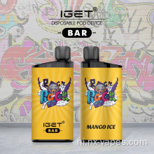 थोक डिस्पोजेबल vape iget बार 3500puff